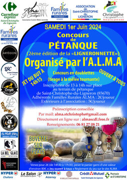 Concours pétanque 01 06 2024