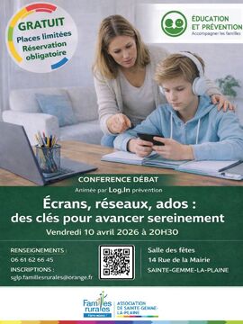 Conf Ste Gemme écran