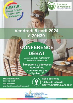 conférence ste gemme